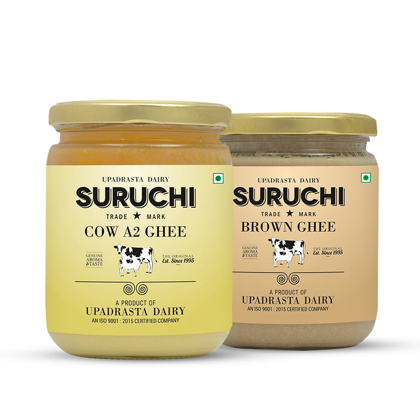 Suruchi Cow A2 Ghee & Brown Ghee